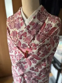 リメイクにおすすめ　袷　小紋