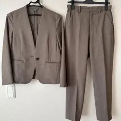 ユナイテッドアローズ セットアップ カジュアルスーツ ブラウン パンツスーツ