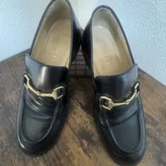 【GUCCI】ホースビット 革靴 レザー 37（約23.5〜24cm）