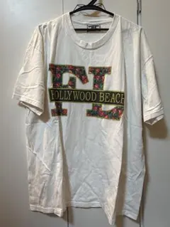 Lee HOLLYWOOD BEACH Tシャツ ホワイト XL 古着