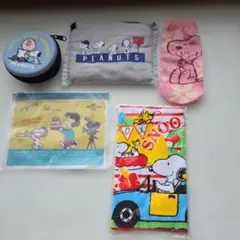 スヌーピー グッズ 5点セット　郵便局限定グッズ他おまけ3点　値下げです