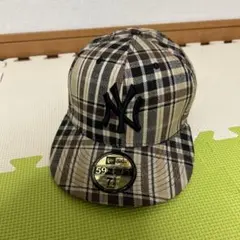 New Era 59FIFTY チェックキャップ 7 1/4