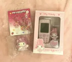ガラケー型置時計 サンリオ マイメロ マイメロディー クリスマス
