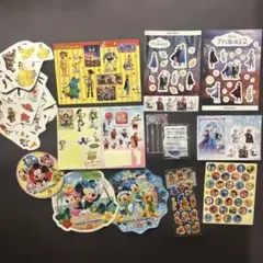 ディズニー　シール　大量　ミックス　セット