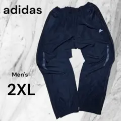 adidas ナイロンパンツ 2XL ネイビー CLIMACOOL