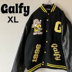 GALFY ガルフィー ダウンジャケット 中綿 ブラック コワカワ y2k 肉厚 