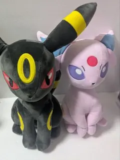 ポケモン めちゃもふぐっとぬいぐるみ ブラッキー＆エーフィ - メルカリ