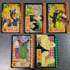 第17弾 プリズム5枚セット／DRAGON BALL カードダス 本弾
