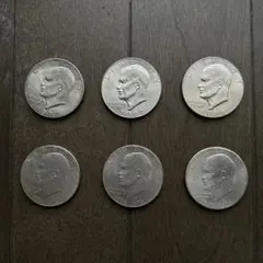 アメリカ銀貨セット 本物 6枚入り 2025年最新】アメリカ硬貨 6枚の人気アイテム - メルカリ