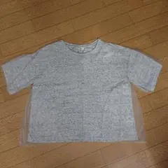 グローバルワーク レディース半袖Tシャツ グレー M レース