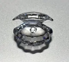 SWAROVSKI スワロフスキー クリスタル真珠貝　保証書付きのサムネイル