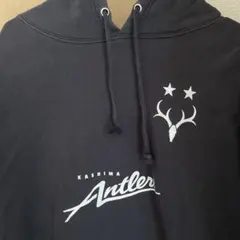 Kashima Antlers フード付きパーカー 黒
