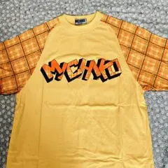 MICHIKO KOSHINO Tシャツ イエロー チェック柄