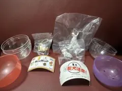 新品！ブルテリア　ストラップ＆ミニフィギュア親子セット　犬