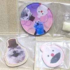 パペットスンスン キャラマグネッツ マグネット 3個セット ノンノン ソンソン