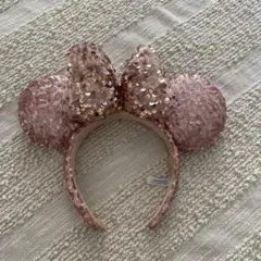 ミニーマウス スパンコールカチューシャ