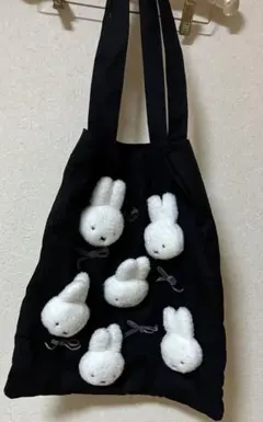 メリージェニー　リボンもこもこmiffyトートのサムネイル