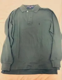 ポロ ラルフローレンRalph Lauren グリーン 長袖ポロシャツ 長袖