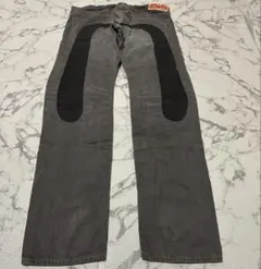 ★EVISU グレー ストレートデニムパンツ28サイズ