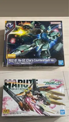 MG 1/100 リ・ガズィ (逆襲のシャアVer.) HG ガンダムハルート