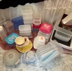 大量　ジップロック　タッパー 保存容器　おべん箱　作り置き　Ziploc 惣菜のサムネイル