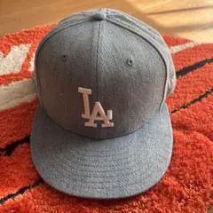 ドジャース　NEW ERA ワールドシリーズ　ウォッシュドデニム（7 3/8）
