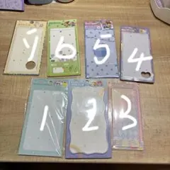 シール台紙 キャラクターグッズ