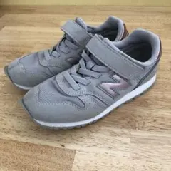 ニューバランス キッズスニーカー 373グレー 19.5cm