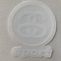 STUSSYステッカーシール白sport非売品ノベルティ希少のサムネイル