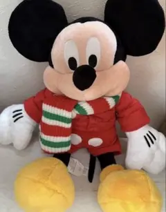 ディズニーストア限定 2011年 クリスマス ミッキー ミニー ぬいぐるみ
