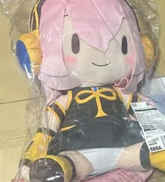 鏡音レン ふわぷち どでかジャンボぬいぐるみ ステッカー シール 三月