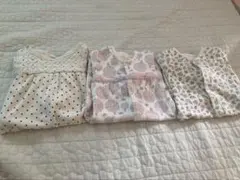 花柄・動物柄ロンパース 60〜70サイズ