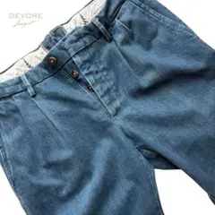 DEVORE Incipit/インディゴ/2プリーツデニスラ