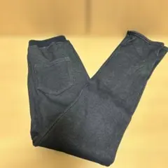 【美品】devirock ★ 裏フリース　デニム調レギンスパンツ　サイズ160