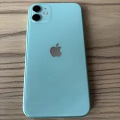 美品　iPhone11 エメラルドグリーン　64GB