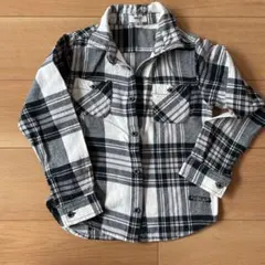 BREEZE チェックシャツ ネルシャツ 130cm