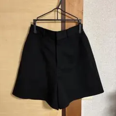 earth music&ecology ショートパンツ/ブラック/Sサイズ