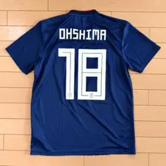 サッカー日本代表 2018年 大島僚太18番 ユニフォーム ワールドカップのサムネイル