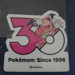 ポケモン pokemon 韓国限定 30周年記念 ステッカー バリヤード - メルカリ