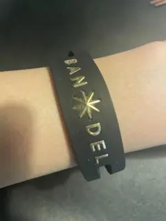 BANDEL ブレスレット ブラック ゴールドのサムネイル