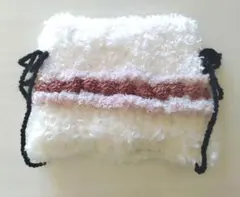 【‪特価セール中❣️】‪✿猫耳 ホワイトファー帽子 リボンつき♡ฅ^•ω•^ฅ