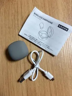 3coins ワイヤレスイヤホン 充電ケーブル付き