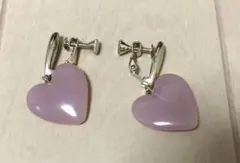 ハート　イヤリング
