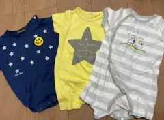 半袖ロンパース　70サイズ　3点セット