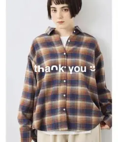 SM2 起毛チェックシャツ