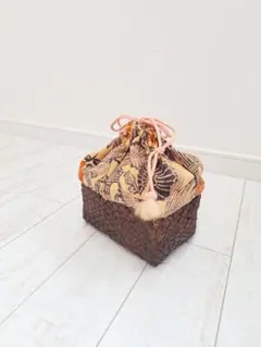 値下げちんぎれや 網代籠 籠巾着 - メルカリ