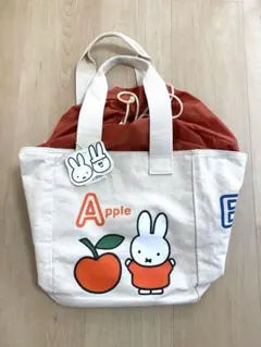 ミッフィー スタディオクリップ　収納トートバッグ