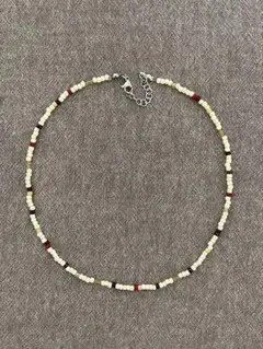 ハンドメイド ビーズアクセサリー ネックレス