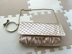 Aimer 結婚式 二次会　クラッチバッグ ベージュ