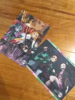 【値下げ】鬼滅の刃 くら寿司 下敷き　無限列車